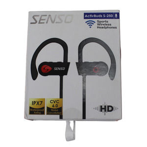 Senso ActivBuds S-250 Black HD Sound Headphones EMPTY BOX ONLY